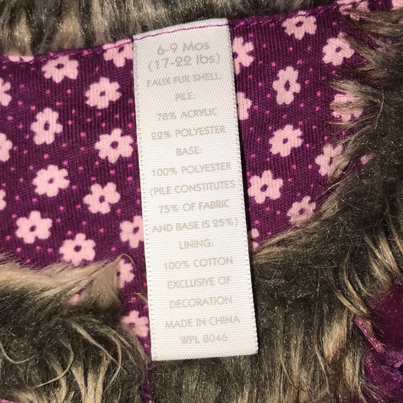 Baby Girls Faux Fur Set - Picture 3 of 6